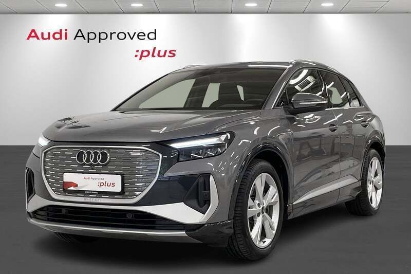 Koksmetal Brugt 2024 Audi Q4 e-tron Advanced SUV | 389.900 kr. - Billede 1/4