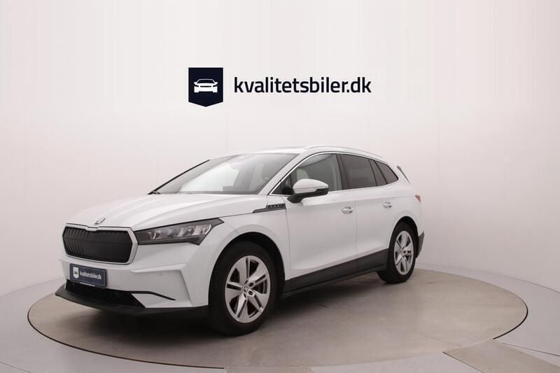 Hvidmetal Brugt 2021 Skoda Enyaq iV SUV | 239.900 kr. (God pris) - Billede 1/4