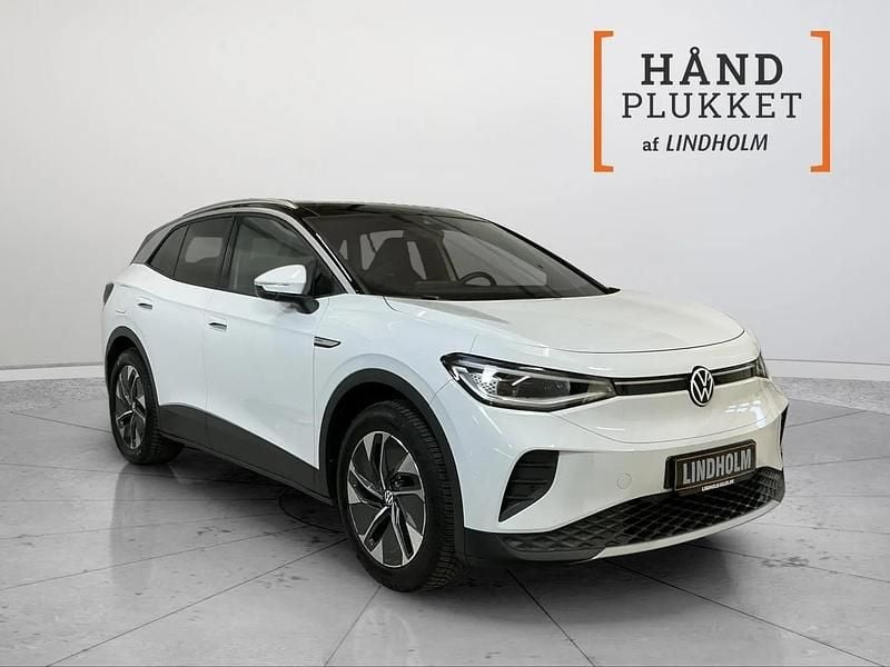Hvid Brugt 2022 VW ID.4 Pro Performance SUV | 259.900 kr. (Lidt for dyr) - Billede 1/4