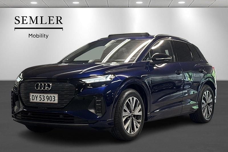 Blåmetal Brugt 2024 Audi Q4 e-tron Comfort SUV | 424.900 kr. - Billede 1/4