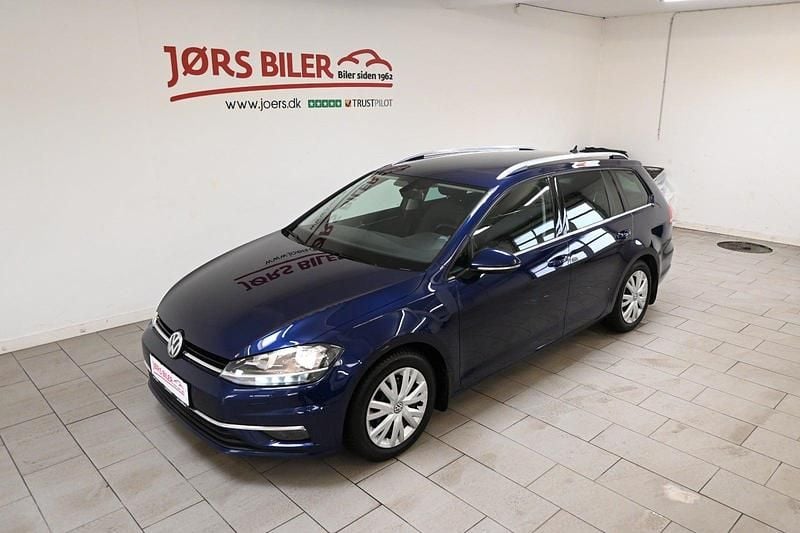 Brugt VW Golf VII Highline 150 HK (110 kW) 2019 Mørkblåmetal Stationcar