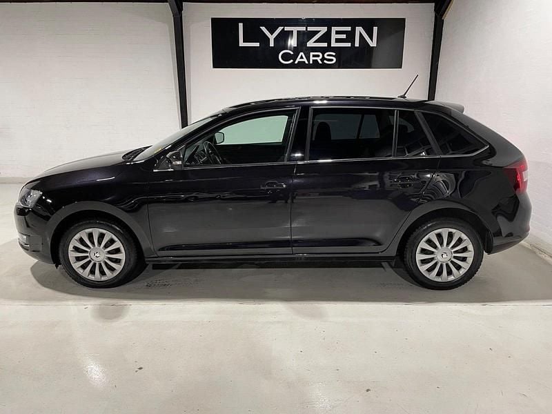 Brugt Skoda Rapid Ambition 95 HK (69 kW) 2018 Sortmetal Hatchback