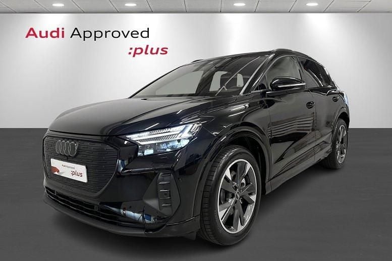 Sortmetal Brugt 2025 Audi Q4 e-tron Design SUV | 434.900 kr. - Billede 1/4