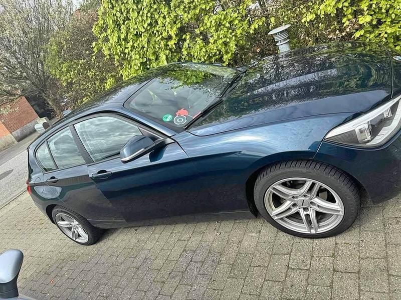 Blå Brugt 2014 BMW 116 Hatchback | 93.999 kr. - Billede 1/4
