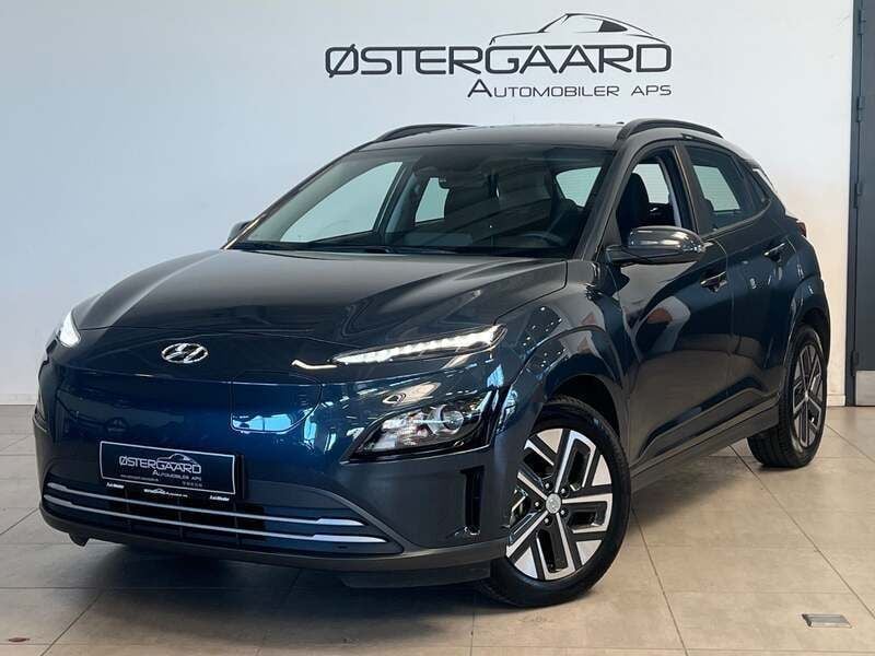 Blåmetal Brugt 2023 Hyundai Kona Essential SUV | 199.700 kr. (Fair pris) - Billede 1/3