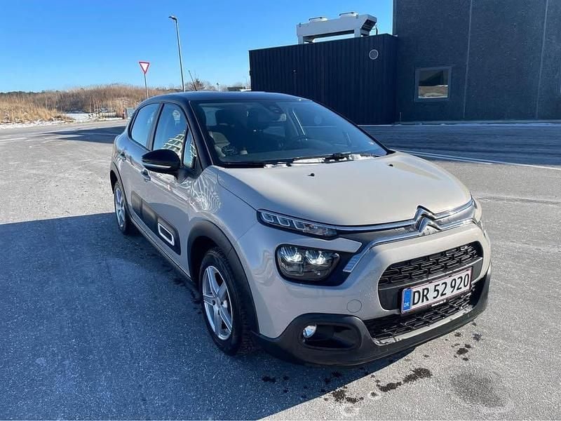 Grå Brugt 2022 Citroën C3 PureTech Hatchback | 120.000 kr. (Fair pris) - Billede 1/4