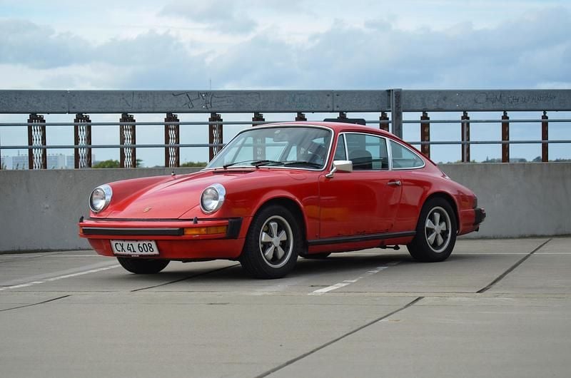 Brugt Porsche 911 155 HK (114 kW) 1974 Rød Coupe