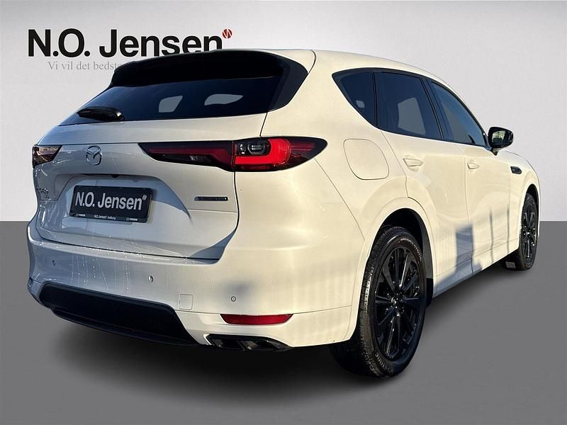 Brugt Mazda CX-60 Homura-Line 327 HK (240 kW) 2022 Farve ……………………………………………………………………. 51k rhodium white SUV