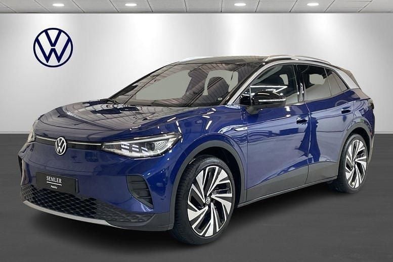 Blåmetal Brugt 2022 VW ID.4 Pro Performance SUV | 239.900 kr. (Fair pris) - Billede 1/4