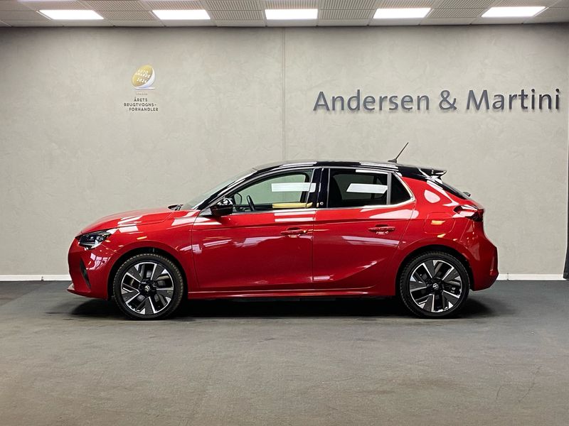 Brugt Opel Corsa-e Ultimate 100 kW (136 HK) 2021 Rød metal Hatchback