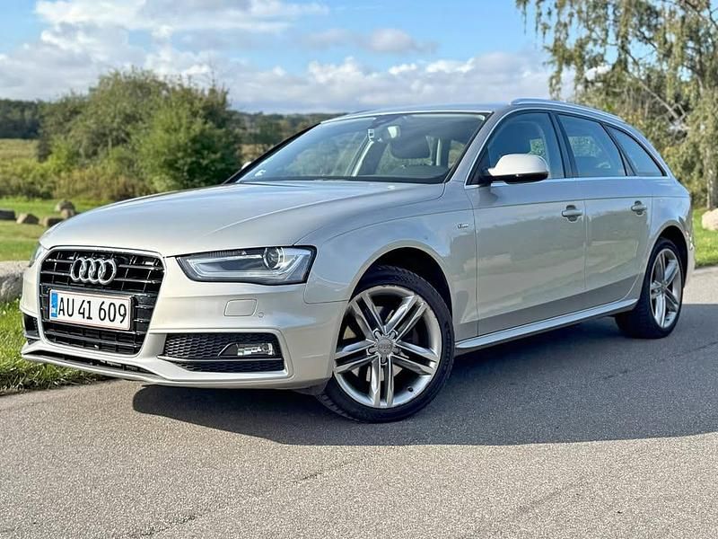 Gul Brugt 2015 Audi A4 S-Line Stationcar | 110.000 kr. (God pris) - Billede 1/4
