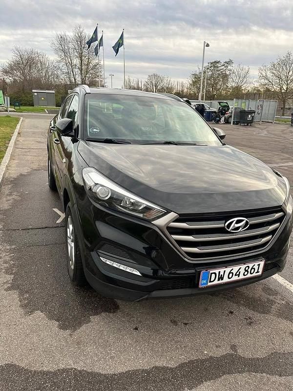 Brugt Hyundai Tucson 132 HK (97 kW) 2017 Sort SUV