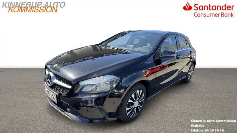 Sort Brugt 2016 Mercedes A180 Business Hatchback | 109.900 kr. (Fair pris) - Billede 1/4