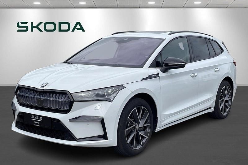 Hvidmetal Brugt 2022 Skoda Enyaq iV SportLine SUV | 319.900 kr. (God pris) - Billede 1/4