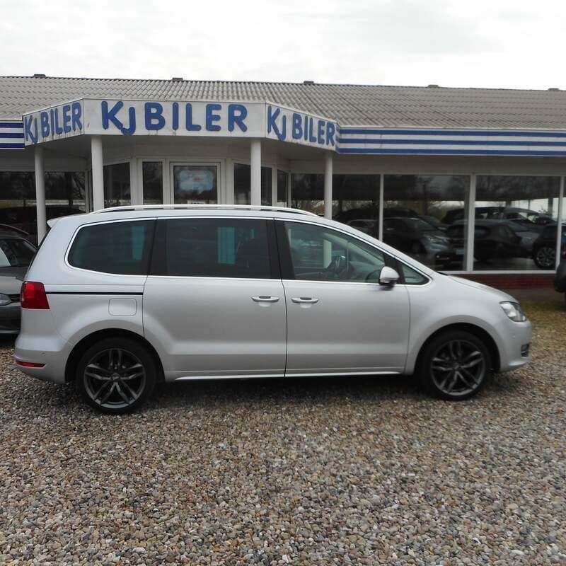 Sølvmetal Brugt 2013 VW Sharan Highline MPV | 179.800 kr. (Fair pris) - Billede 1/4