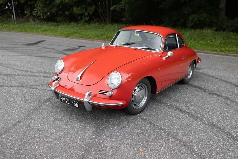 Rød Brugt 1965 Porsche 356 | 660.000 kr. - Billede 1/4