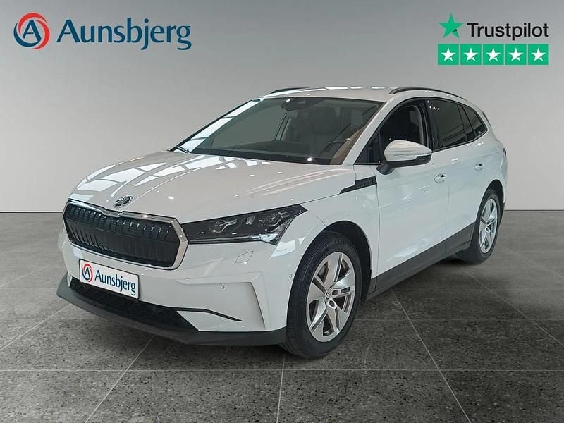 Hvid Brugt 2022 Skoda Enyaq iV SUV | 207.500 kr. (God pris) - Billede 1/4