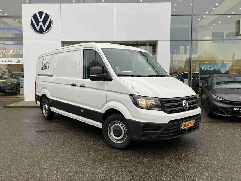 Hvid Brugt 2024 VW Crafter Van | 309.900 kr. - Billede 1/4
