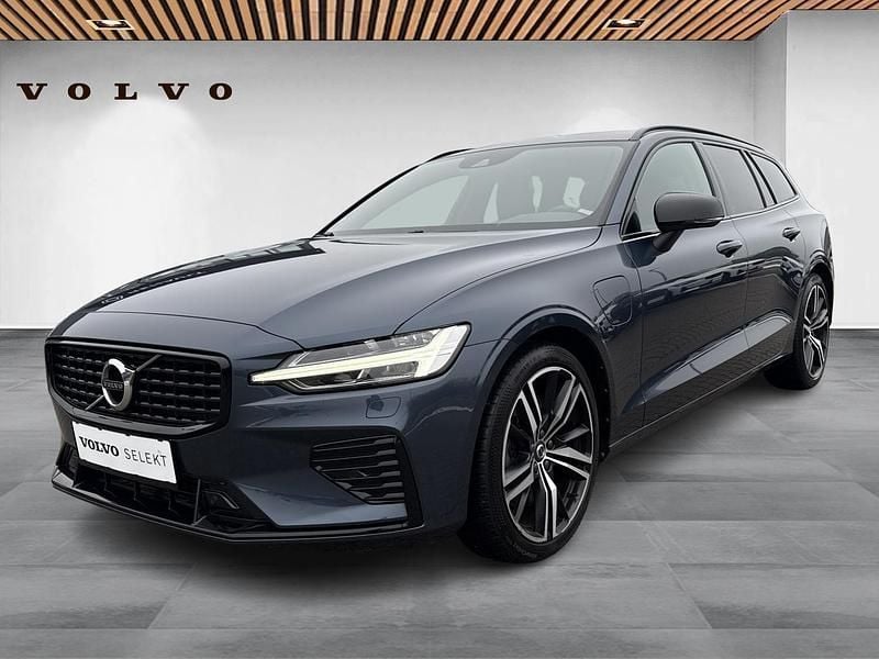 Brugt Volvo V60 R-Design 390 HK (286 kW) 2021 Blå Stationcar