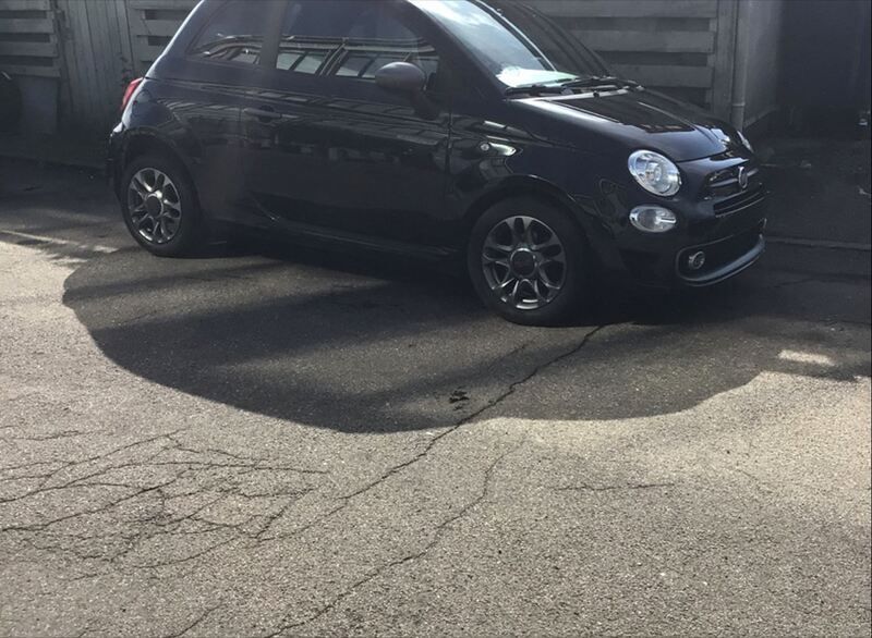 Sort Brugt 2018 Fiat 500 Hatchback | 89.900 kr. (Dyr) - Billede 1/4