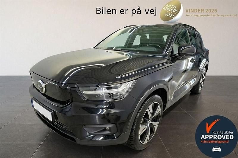 Sort Brugt 2021 Volvo XC40 Plus SUV | 184.900 kr. (Super pris) - Billede 1/4