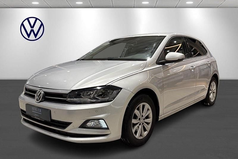 Sølvmetal Brugt 2018 VW Polo Highline Hatchback | 134.900 kr. (Fair pris) - Billede 1/4