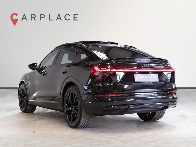 Brugt Audi e-tron S-Line 300 kW (408 HK) 2020 Sortmetal SUV