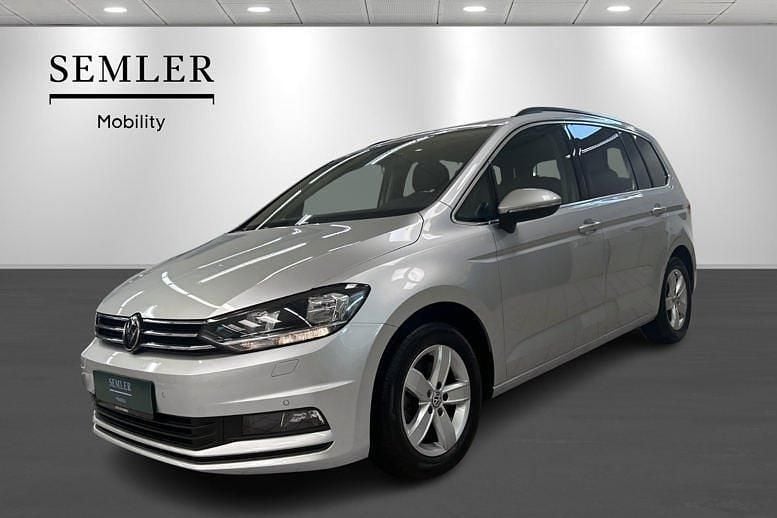 Sølvmetal Brugt 2021 VW Touran Comfortline MPV | 299.900 kr. (Fair pris) - Billede 1/4