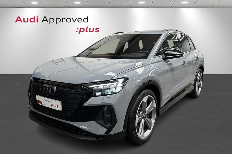Grå Brugt 2024 Audi Q4 e-tron S-Line SUV | 454.900 kr. - Billede 1/4