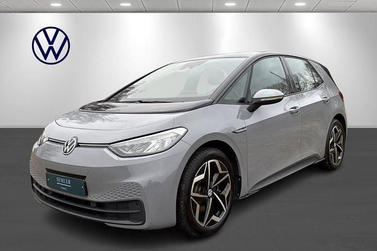 Grå Brugt 2022 VW ID.3 Pro Hatchback | 159.900 kr. (God pris) - Billede 1/4