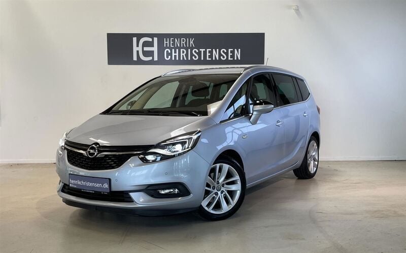 Lyse blå Brugt 2017 Opel Zafira Tourer Innovation MPV | 134.900 kr. (Fair pris) - Billede 1/4