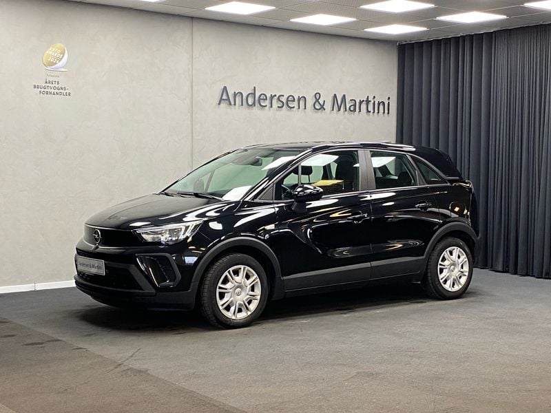 Diamond black Brugt 2021 Opel Crossland Edition+ SUV | 139.800 kr. (Fair pris) - Billede 1/4