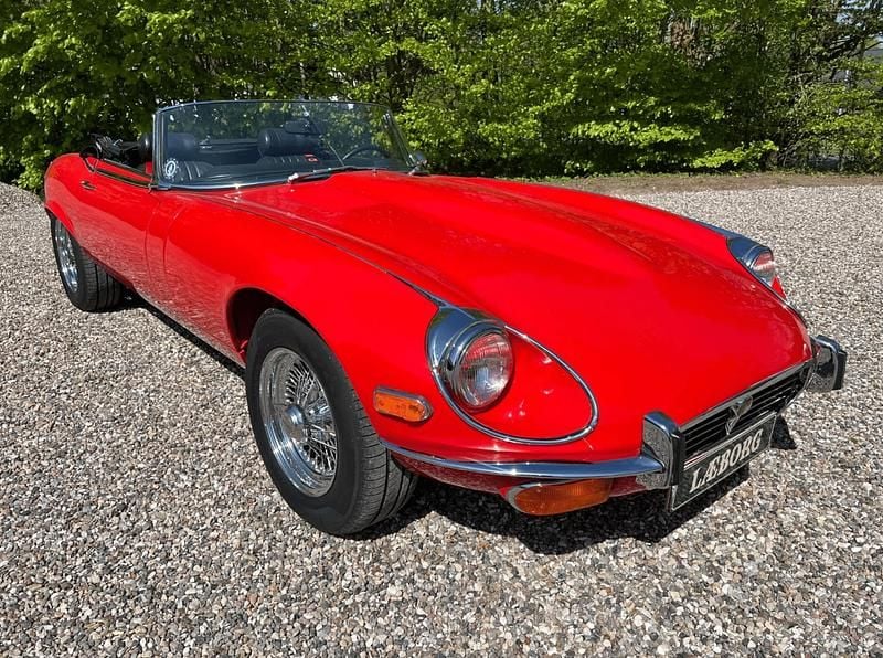 N/a Brugt 1972 Jaguar E-Type Cabriolet | 489.800 kr. - Billede 1/4