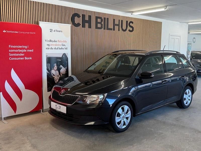 Sortmetal Brugt 2016 Skoda Fabia Ambition Hatchback | 99.500 kr. (Fair pris) - Billede 1/4