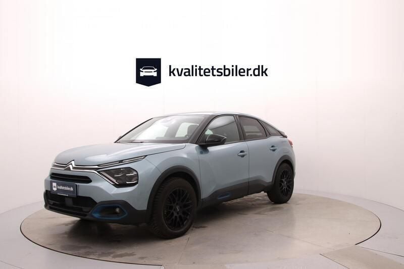 Lysblå Brugt 2021 Citroën e-C4 Shine Hatchback | 149.900 kr. (Fair pris) - Billede 1/4