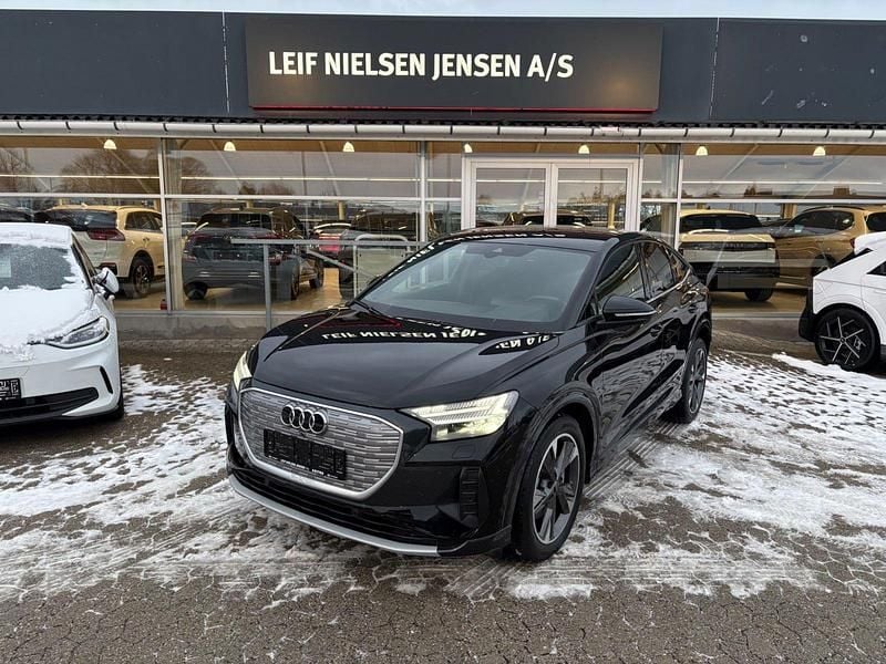 Sortmetal Brugt 2024 Audi Q4 Sportback e-tron Advanced SUV | 299.900 kr. (Super pris) - Billede 1/4