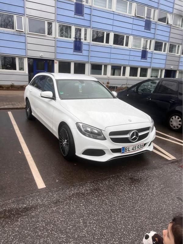 Brugt Mercedes C220 170 HK (125 kW) 2014 Hvid Stationcar