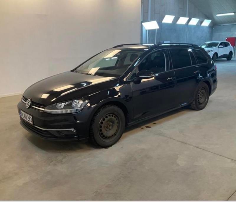 Brugt VW Golf VII Comfortline 125 HK (91 kW) 2017 Sort Stationcar