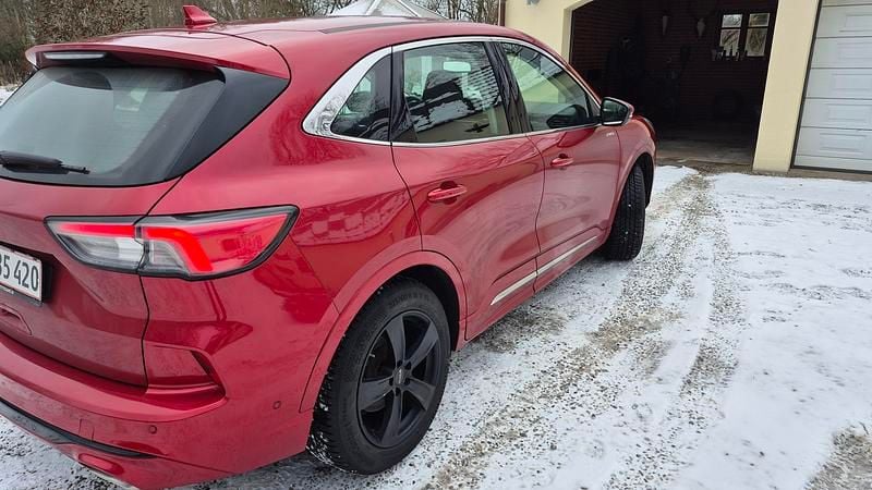 Brugt Ford Kuga Vignale 225 HK (165 kW) 2021 Rød SUV
