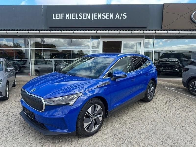 Blåmetal Brugt 2021 Skoda Enyaq iV Loft SUV | 239.900 kr. (Super pris) - Billede 1/4