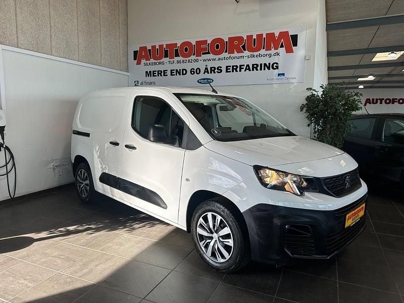 Brugt Peugeot Partner 100 HK (73 kW) 2020 Hvid MPV