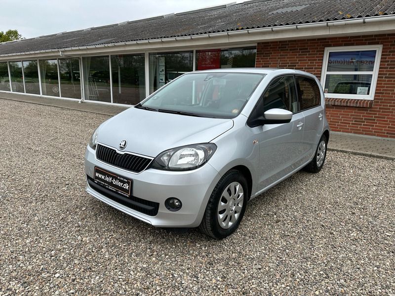 Sølv metal Brugt 2015 Skoda Citigo Ambition Hatchback | 74.900 kr. (Dyr) - Billede 1/4