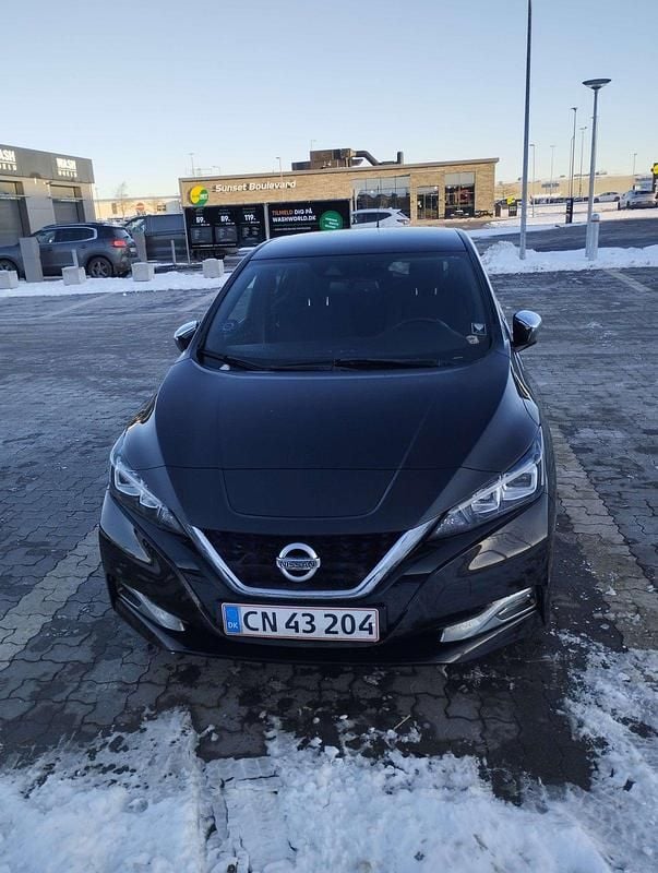 Brugt Nissan Leaf N-Connecta 110 kW (150 HK) 2018 Sort Hatchback