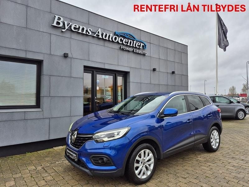 Blåmetal Brugt 2019 Renault Kadjar Zen SUV | 159.900 kr. (Fair pris) - Billede 1/4