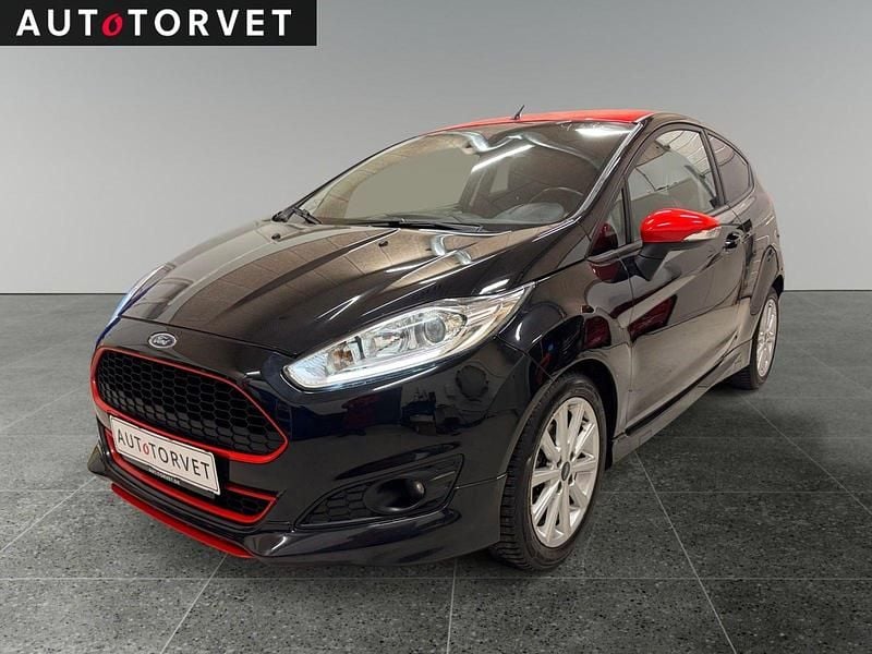 Sort Brugt 2016 Ford Fiesta Sport Hatchback | 57.700 kr. (Fair pris) - Billede 1/4