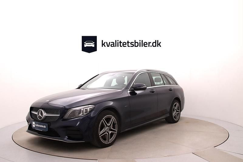 Mørkblåmetal Brugt 2020 Mercedes C300e Progressive Stationcar | 279.900 kr. (Fair pris) - Billede 1/4