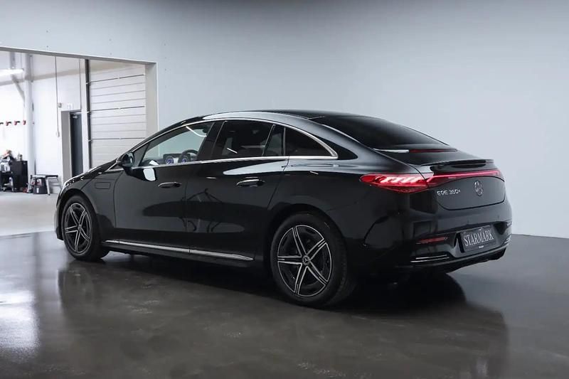 Brugt Mercedes EQE350 AMG line 214 kW (292 HK) 2025 Sort Sedan