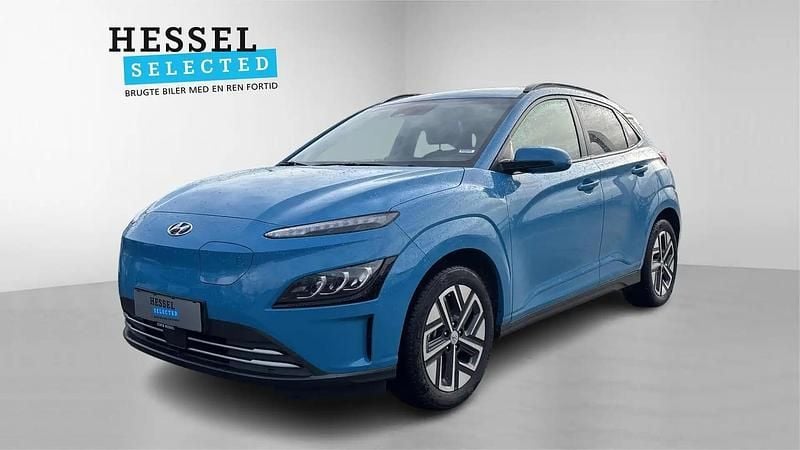 Blå Brugt 2023 Hyundai Kona Essential SUV | 189.900 kr. (Fair pris) - Billede 1/4