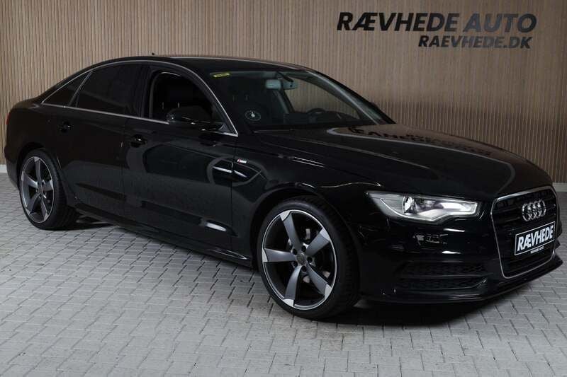 Sort Brugt 2014 Audi A6 S-Line Sedan | 199.700 kr. (Lidt for dyr) - Billede 1/4