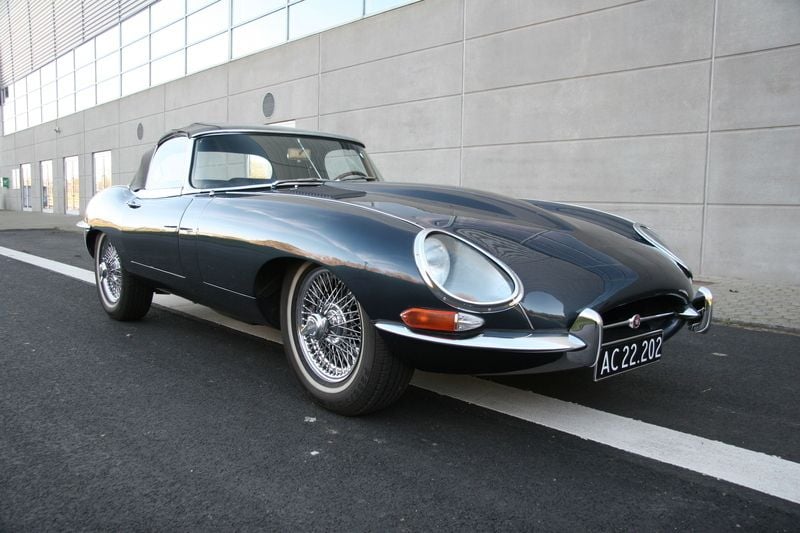 Blå Brugt 1966 Jaguar E-Type S | 895.000 kr. - Billede 1/4